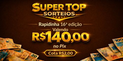 Rapidinha - 16&ordf; edi&ccedil;&atilde;o 💰