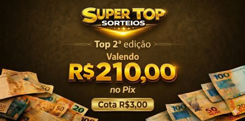 TOP- 2&ordf; edi&ccedil;&atilde;o - PTN 18h20💰