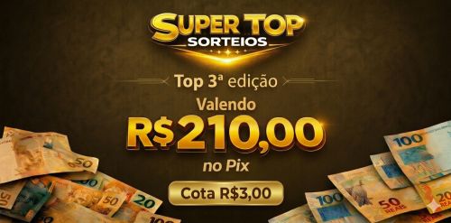 Top - 3&ordf; edi&ccedil;&atilde;o - PTN 18:20💰