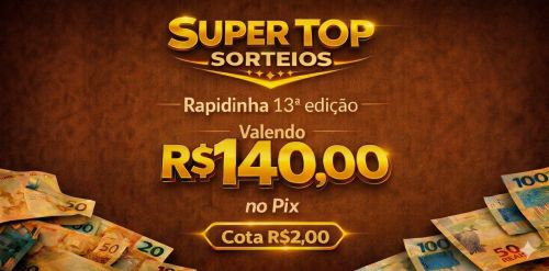 Rapidinha - 13&ordf; edi&ccedil;&atilde;o 💰